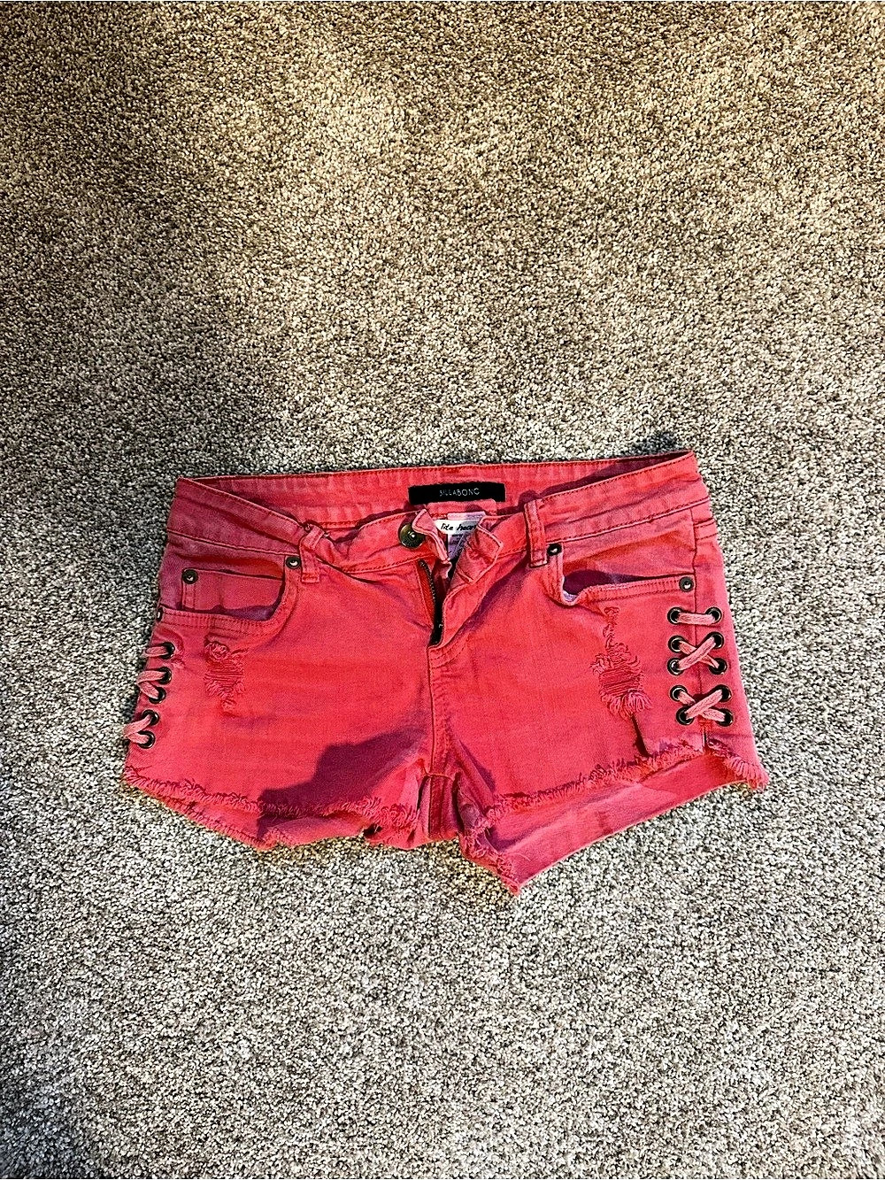 Billabong Lite Hearted Denim Shorts, 2000s